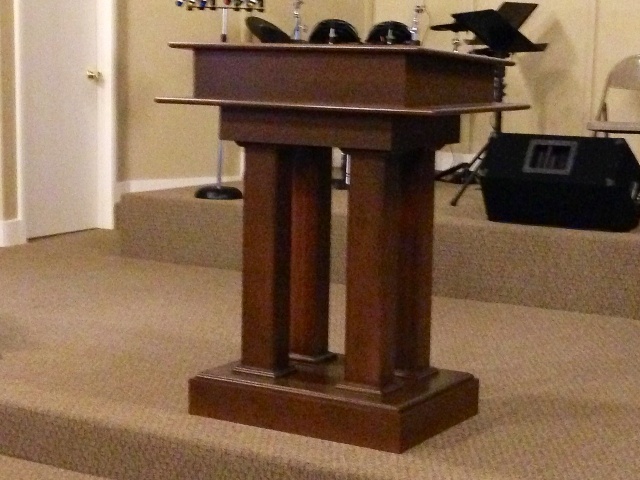 Pulpit from the Right